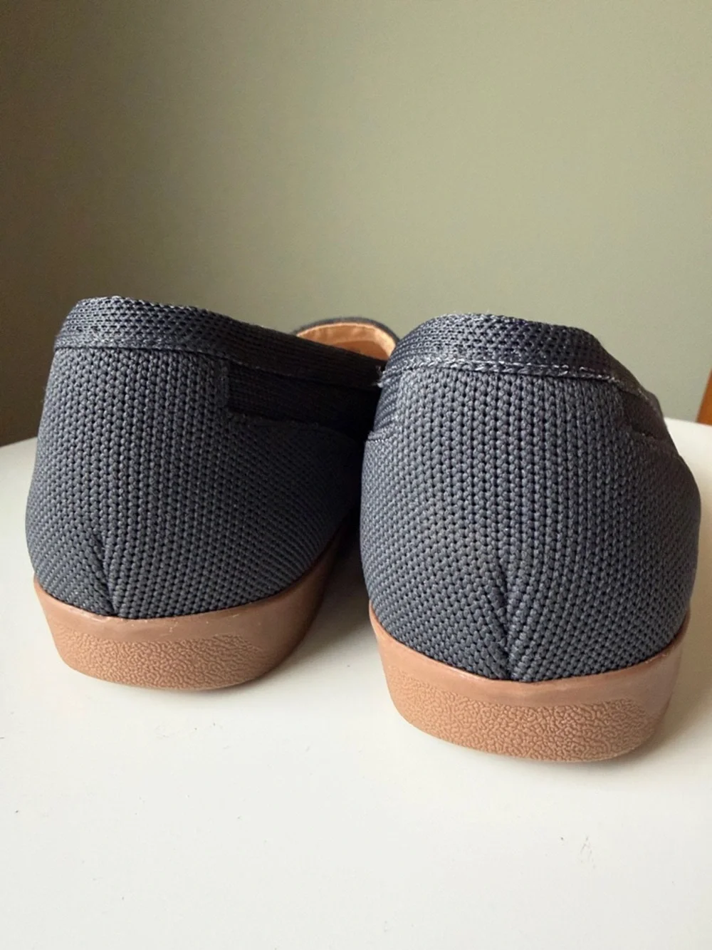 Easy Spirit Devitt women's slip-on loafers Orthotic Friendly Blue EUC